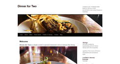 Desktop Screenshot of dinnerfortwonm.com